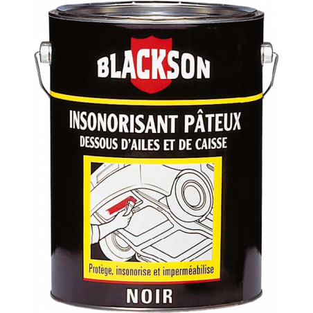 insonorisant pâteux Noir Blackson